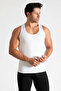 Ter0101 6 Pieces Men's Combed Cotton Undershirts - 4