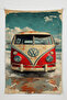 Gamer Wall Covering – Car Themed, High-Quality Fabric, Tapestry Wall Carpet - 2