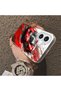 iPhone 16 Compatible Silicone Edge Hard Back Anti-Fall Case Racing Car Style - 3