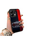 Xiaomi Redmi Note 13 Compatible Silicone Edge Hard Back Anti-Fall Case Racing Car Style