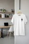 Samurai Printed White Men's T-Shirt – Minimal Anime Japanese Style Streetwear T-Shirt - 3