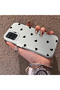 Samsung Galaxy A12/M12 Compatible Silicone Edge Hard Back Anti-Fall Case Heart Patterns - 3