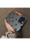 iPhone 16 Pro Compatible Silicone Edge Hard Back Anti-Fall Case Heart Patterns - 4