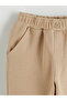 Ecru Polo Neck Boys' T-Shirt and Pants - 6