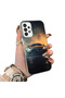 Samsung Galaxy A73 Compatible Silicone Edge Hard Back Anti-Fall Case Racing Car Style