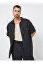Men Black Relaxed Fit Shirt and Pants Co-Ords - 3