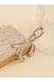 Silver Bow Open Ring - 3