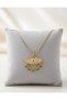 Women's Steel Evil Eye Necklace - 3