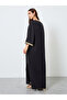 Women Embroidered Jalabiya Maxi Dress - 5