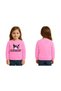 Unisex Kuromi Printed Children's Swaetshirt 3 Thread Raster