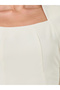 Women Square Neck A-Line Midi Dress - 4
