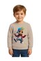 Unisex Groot Printed Children's Swaetshirt 3 Thread Raster - 2