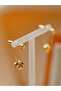 Solid Spherical Multi-Turn Drop Earrings - 4