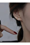 طقم أقراط على شكل نجمة مكون من قطعتين - 3