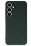 Mtxdpn Samsung Galaxy S24 Fe Case Nano Inside Velvet Silicone - (222200) Dark Green - 4