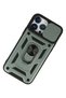 Mtxdpn iPhone 13 Pro Case Pars Silicone with Lens Ring (220217) - Green - 3