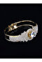 Rhinestone Inlaid with Embellishment Bracelet - 5