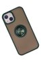 Mtxdpn iPhone 15 Case Montreal Ringed Silicone Cover (221928) - Green - 2