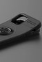 حافظة MTXDPN لهاتف iPhone 12 من السيليكون مع حلقة (221129) - أسود-أزرق - 5