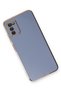 Mtxdpn Samsung Galaxy A03S Case Volet Silicone (232015) - Blue - 3
