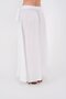 Women's Asymmetric Linen Skirt - 7