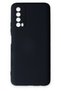 Mtxdpn Huawei P Smart 2021 Case Nano Inside Velvet Silicone (231500) - Navy Blue
