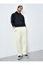 Slogan Print Oversized Open Hem Joggers - 2