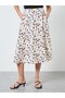 Women Graphic Printed Pocket Detail Midi Skirt - 2