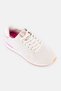 Women Brand Logo Lace Up Casual Shoes, Light Beige