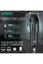 Cordless Hair Clippers Men Haircut - Electric Hair Cutting Machine Kit - Taper Lever - Male, Gen - 6