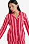 Pajama Set Regular Fit Striped Long Sleeve Top Long Bottom G1599Ax25Wn - 3