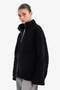 Oversized Wide Fit Mock Neck Zippered Plush Cardigan G6576Ax25Wn - 3
