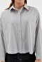 Heavy Stone Poplin Shirt Gray - 3