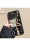 iPhone 14 Pro Compatible Anti-Fall Silicone Phone Case with Zodiac Mirror - 7