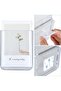 6 Pack Plastic Wall Folders, Clear Hanging Wall Organizer, Acrylic Single Pocket File Holder - 5