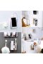 6 Pack Plastic Wall Folders, Clear Hanging Wall Organizer, Acrylic Single Pocket File Holder - 7