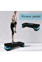 Adjustable Workout Aerobic Stepper Step Platform Trainer, Exercise Equipment for Women at Home