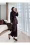 Women's Scuba Snap Closure Belted Pants Suit - 5