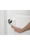 Outsmart Lever Handle Lock, White, 4PK - 6
