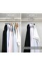 Velvet non-slip Suit Clothes Hangers, 360° rotating hook (30pc, Grey) - 6