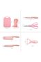 7-piece Stainless Steel Wheat Straw Kitchen Knife Set - 5
