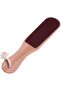 Double-sided Wooden Foot file Dead Skin Callus Remover Wooden Handle Pedicure Scrubber - 4
