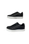 Black Skin Orthopedic Sole Daily Walking Shoes - 3
