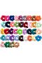 Satin Scrunchies Hair Bands Hair Ties for Women or Girls Hair Accessories - 50-Piece Elastics Hair T - 6