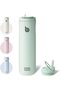 BOTTLE BOTTLE Insulated Water Bottle 24oz with Straw Lid and Handle for Sports Travel Gym Stainless