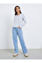 Women V Neck T-Shirt with Button Detail - 2