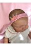 Handmade Baby Hair Band Flexible Bandana 2-Pack Lilac Pink Crown Shaped - 2