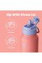BOTTLE BOTTLE 32oz Insulated Water Bottle Stainless Steel Sport Water Bottle with Straw Dual-use Lid - 3