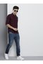 The Indian Garage Co Slim Fit Maroon Checked Shirt - 4