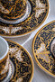 Milolica 24K Gold Detailed 6-Person Porcelain Coffee Cup Set - 100 ml - 4